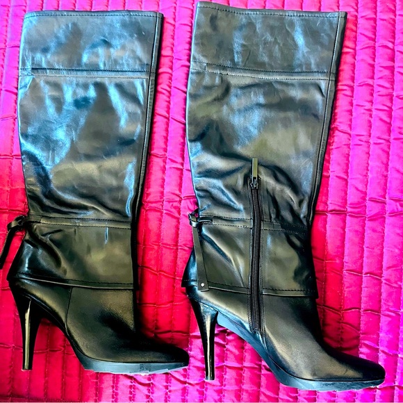 Nine West Leather Boots - Picture 1 of 3